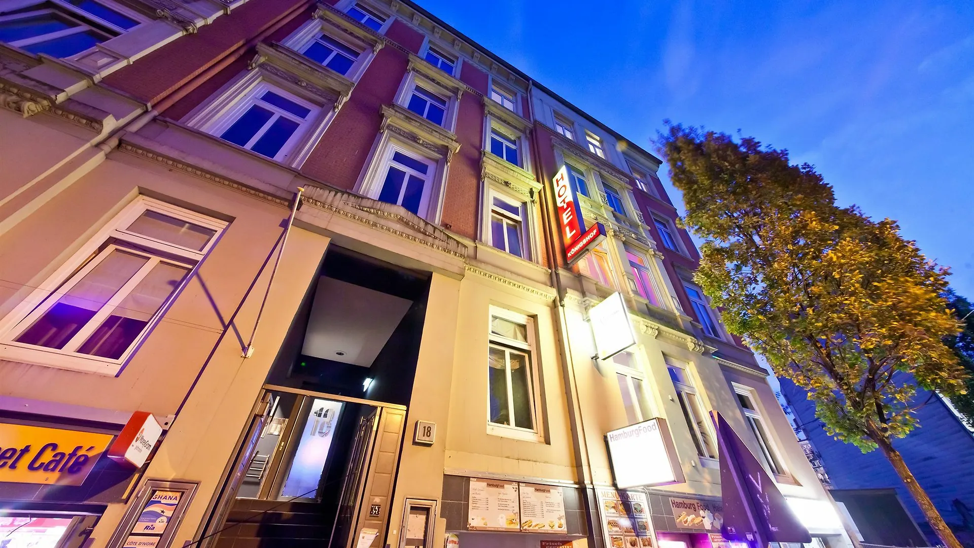 Hotel Koenigshof Hamburk 3*,